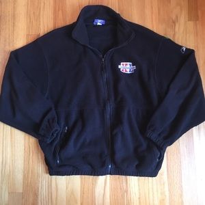 Vintage Reebok Superbowl XL Fleece Sweater/Jacket.